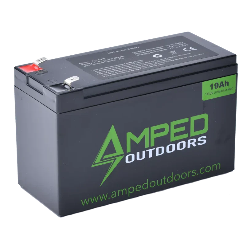 Amped Outdoors 14.8V Lithium Ion Battery with 5A Charger