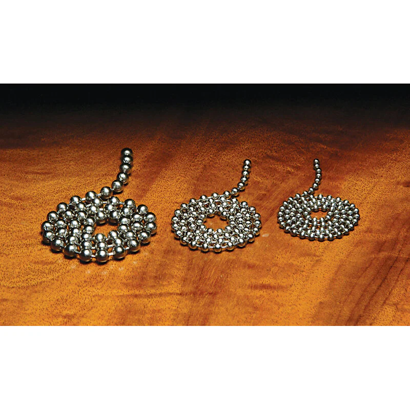 Hareline Stainless Steel Bead Chain Eyes - Image 2