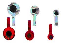 Flat Stick On Tab Eyes - Image 3
